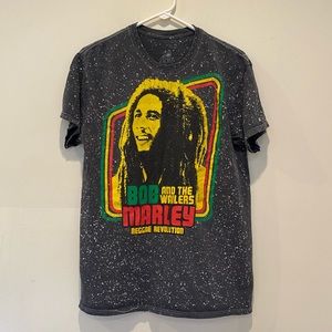 Bob Marley Reggae Graphic Tee T-Shirt -size Medium